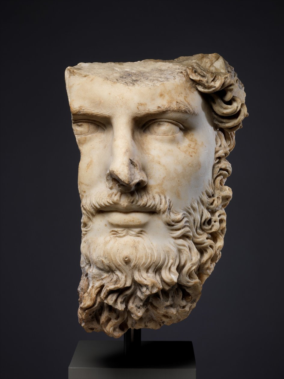Porträt des Mitkaisers Lucius Verus von Roman