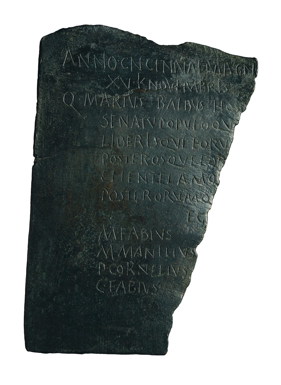Tabula Hospitalis von Roman
