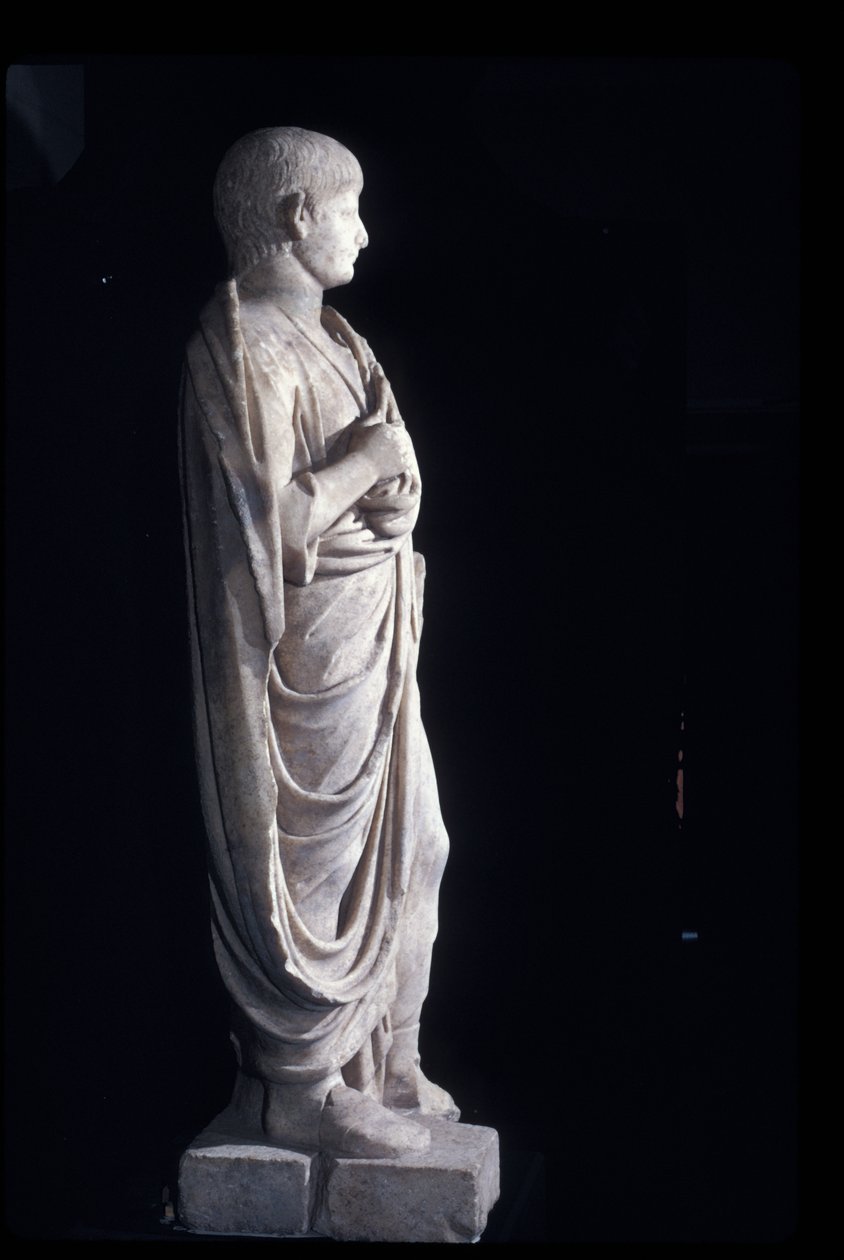 Togastatue des jungen Nero, ca. 50 n. Chr. von Roman
