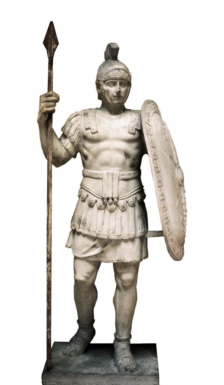 Skulptur eines Prätorianergardisten von Roman Roman