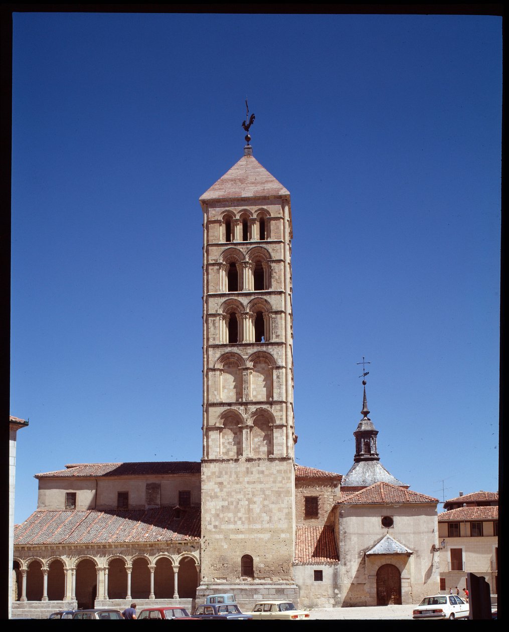 Ansicht der Kirche von Romanesque