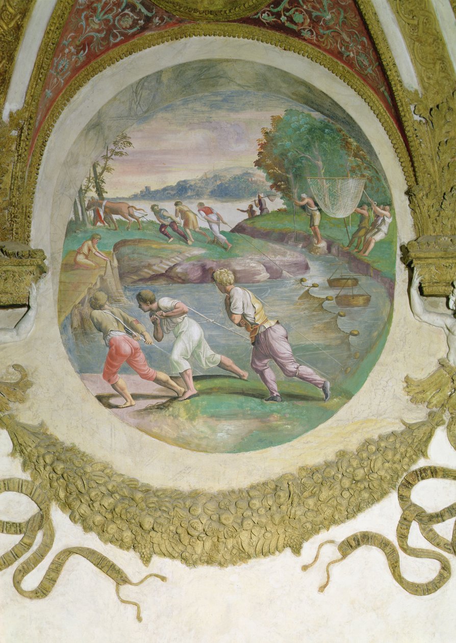 Kammer der Winde, Angeln von Romano Giulio