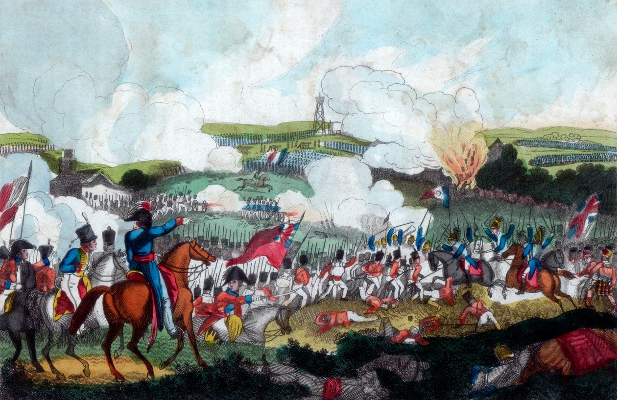 Die Schlacht von Waterloo, 1815 1816 von Romney