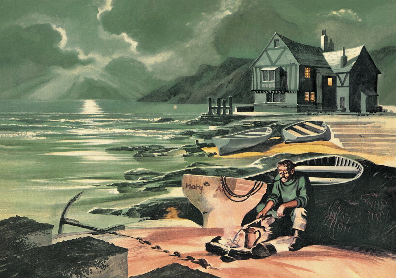 Dover Beach von Ron Embleton