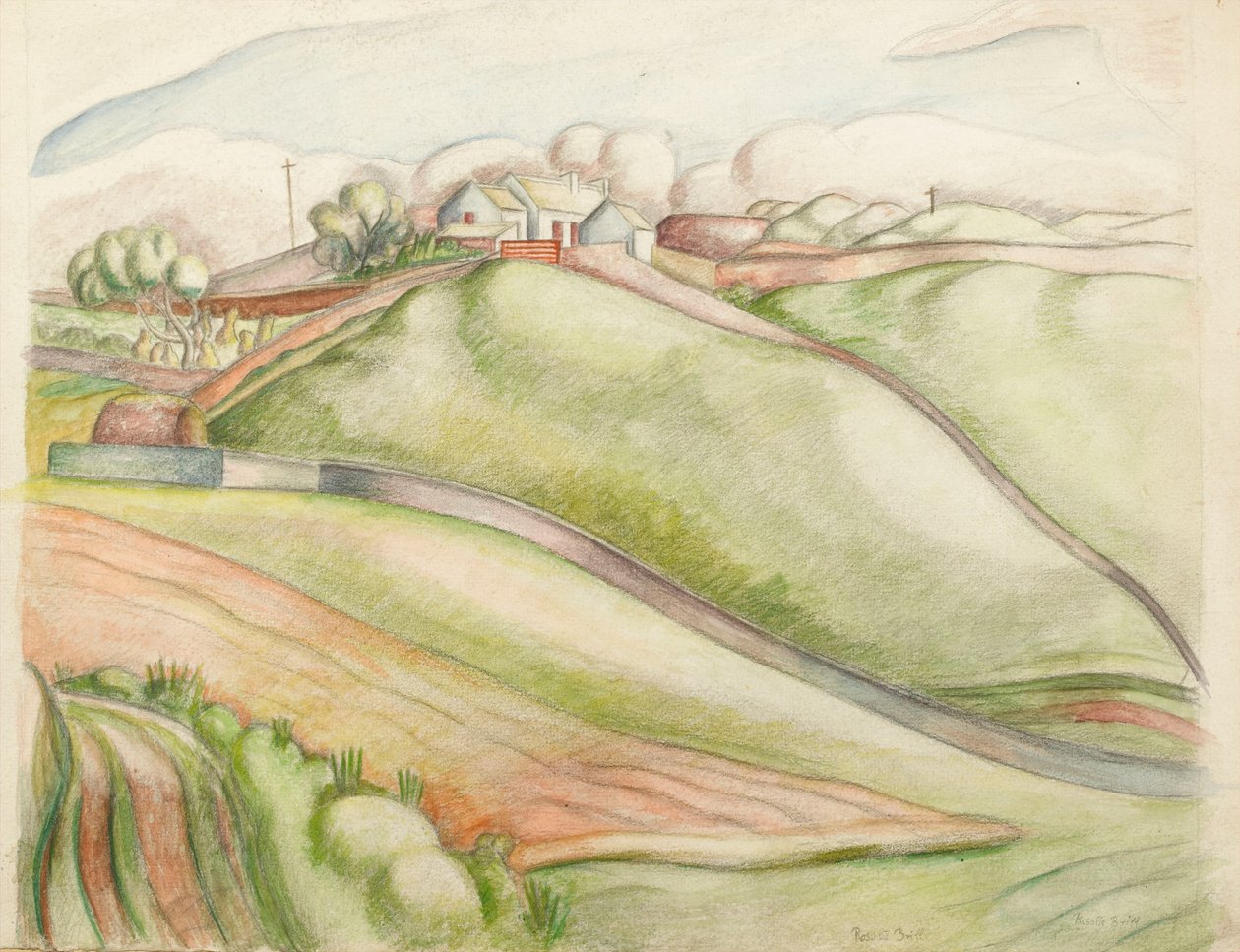 Landschaft von Rosalie Brill