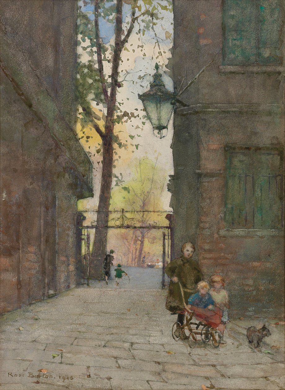 Parks Place, Knightsbridge, London, 1916 von Rose Maynard Barton