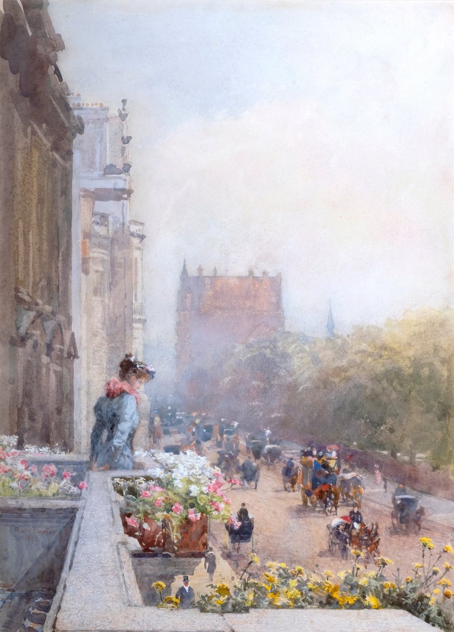 Piccadilly im Juni von Rose Maynard Barton