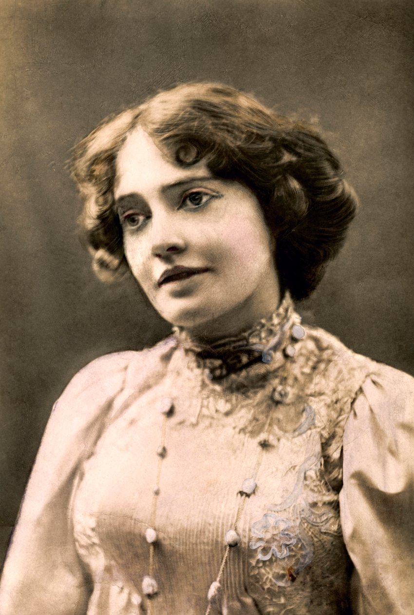 Dorothea Baird 1875-1933, englische Schauspielerin, 1903 von Rotary Photo