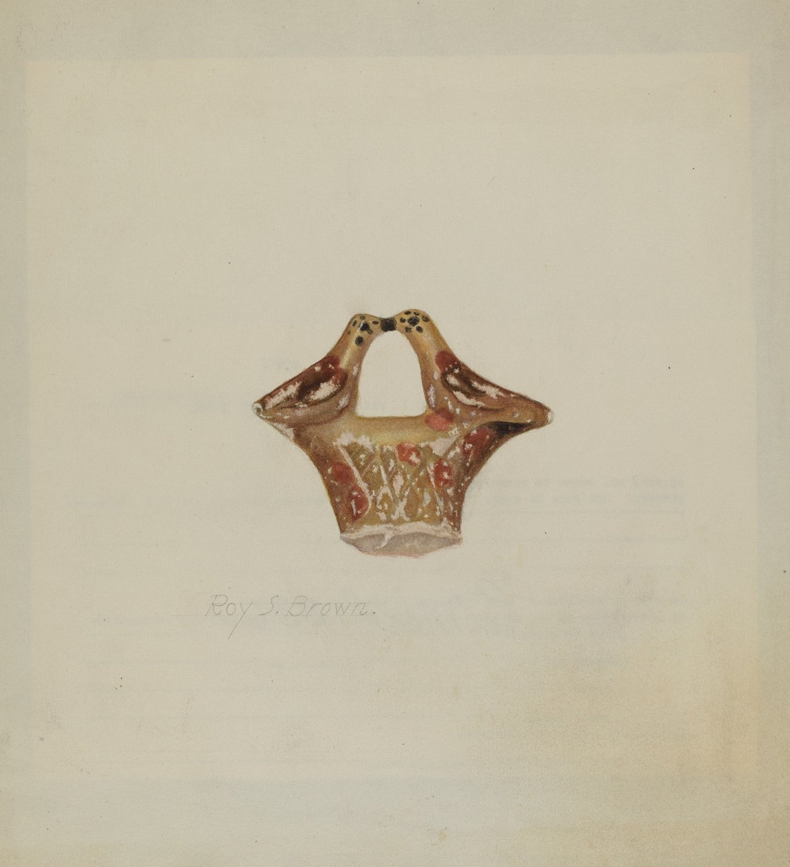 Kreidevögel von Roy S. Brown