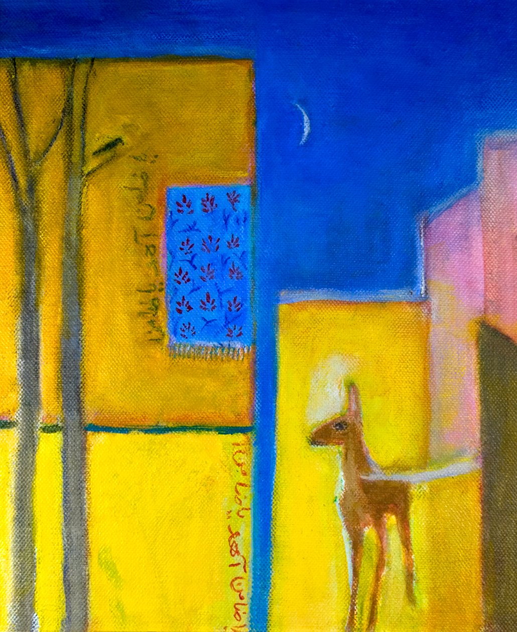 Hirsch in der Stadt von Roya Salari