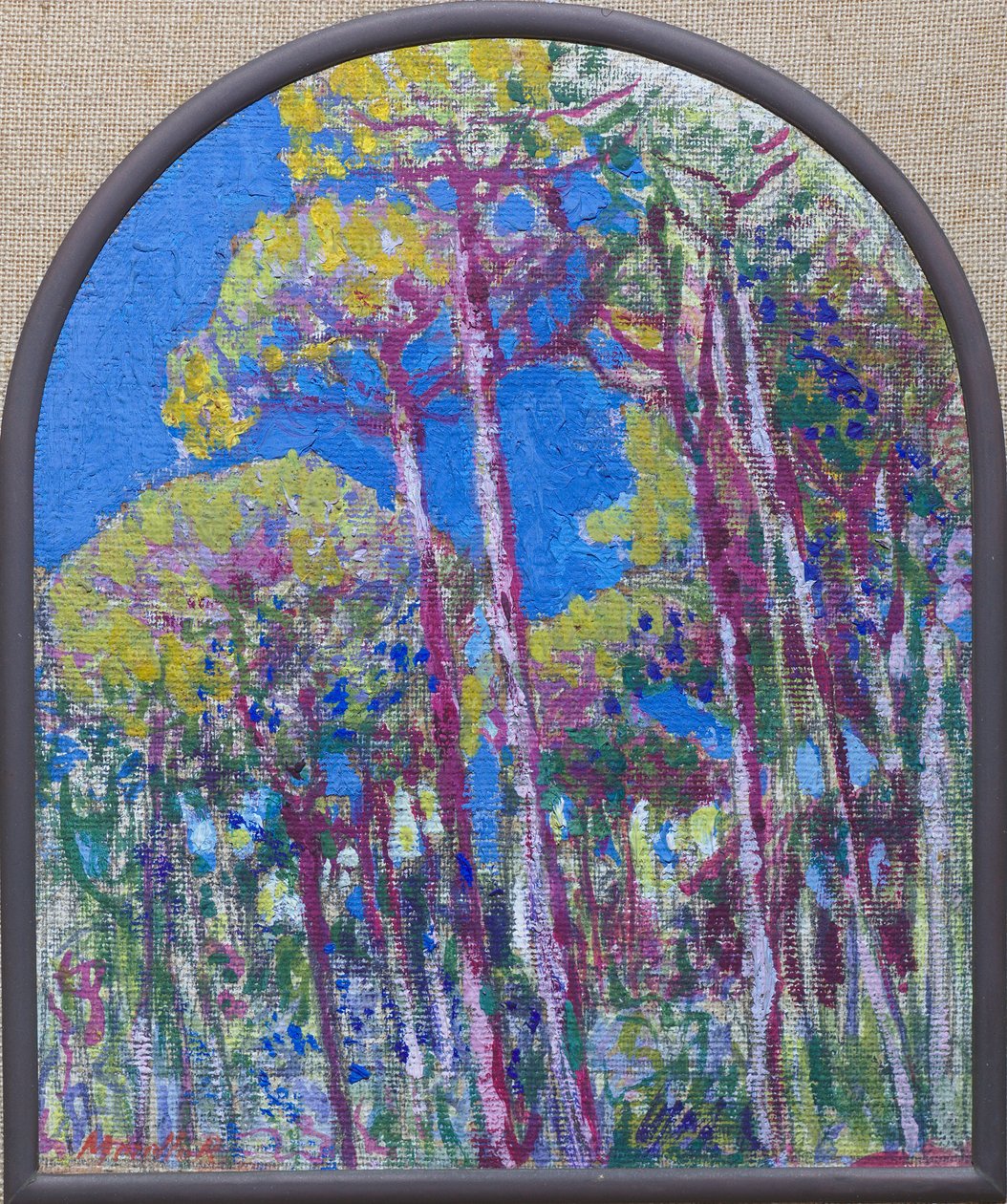 Bäume, um 1910-14 von Rubaldo Merello