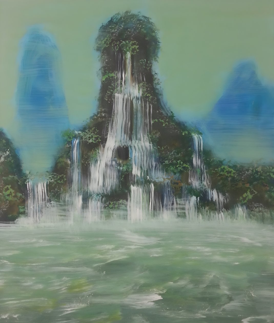 Wasserfall von Rucksi