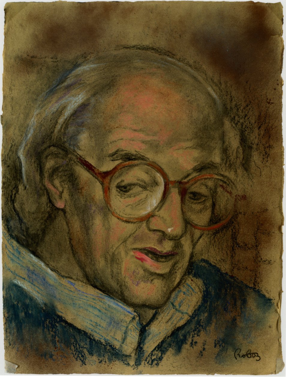 Porträt von Sir John Mortimer von Rudolf Eichstaedt