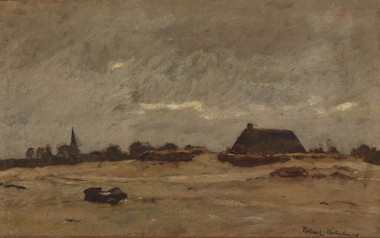 Abendstimmung in Westerland von Rudolf Ribarz