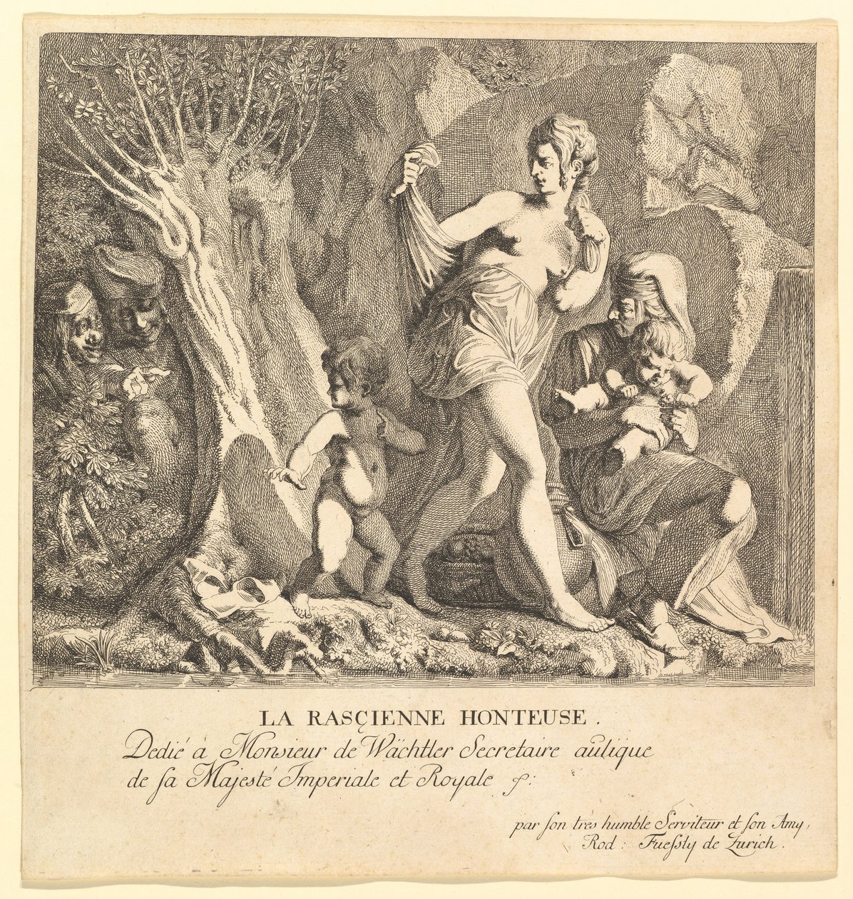 La Rascienne Honteuse von Rudolf Fussli