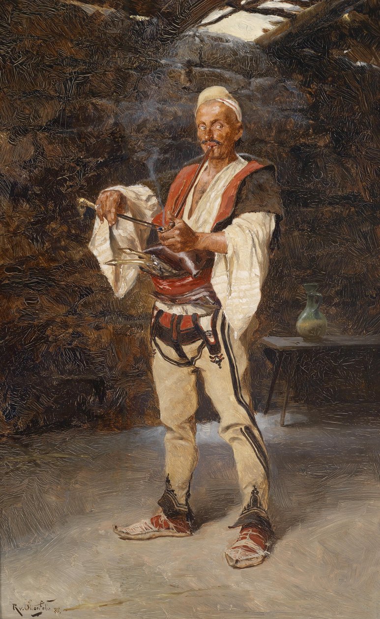 Ein Montenegriner von Rudolf Otto von Ottenfeld