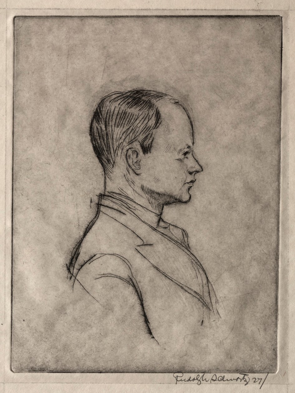 Porträt von Rudolf Schwartz