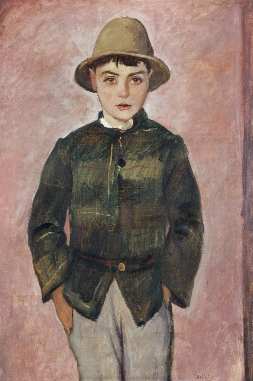 Landjunge, um 1928 von Rudolf Vejrych