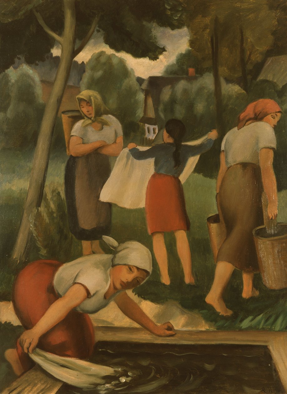 Wäscherinnen von Rudolf Vejrych