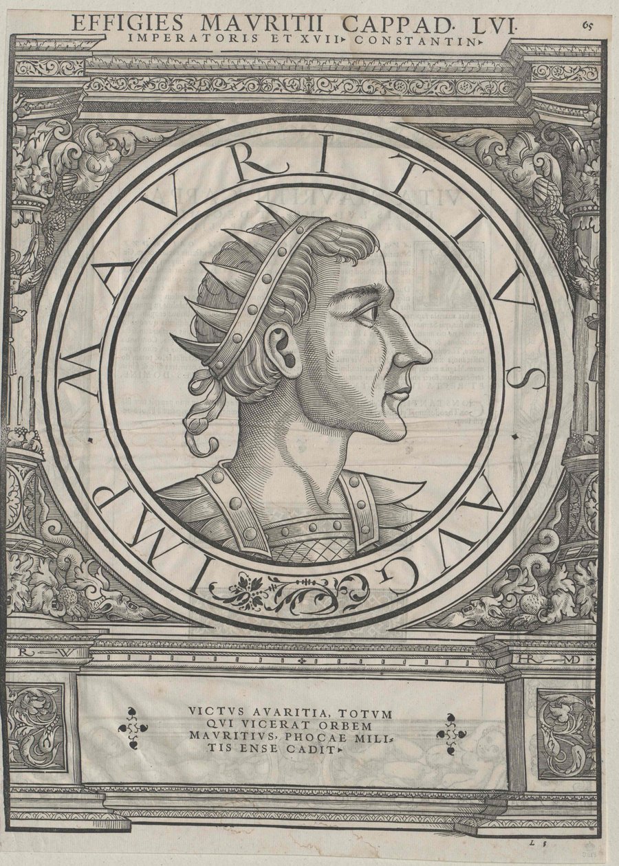 Oströmischer Kaiser Maurikios von Rudolph Wyssenbach