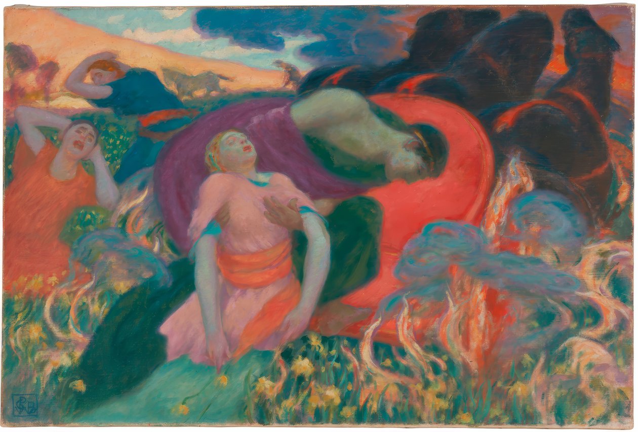 Die Entführung der Persephone von Rupert Bunny