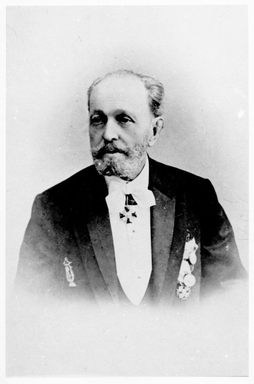Marius Petipa, ca. 1887 von Russian Photographer