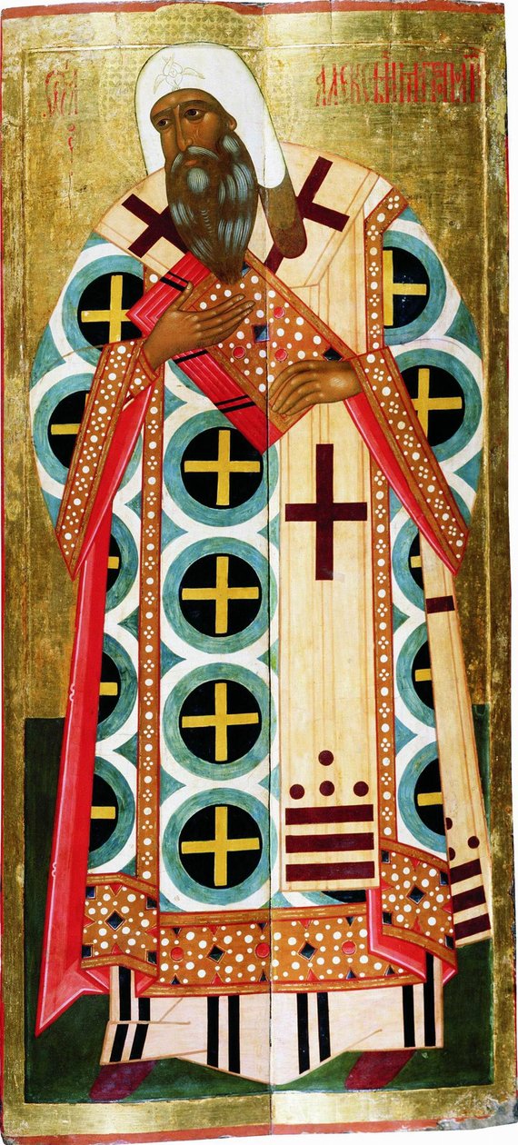 Heiliger Metropolit Alexius von Russian icon.