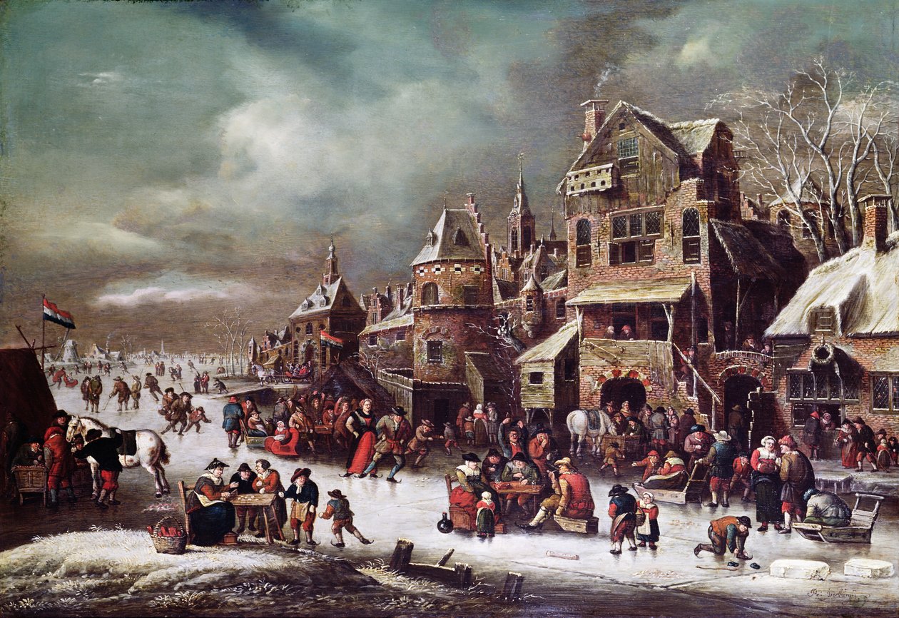 Winterlandschaft von Rutger Verburgh