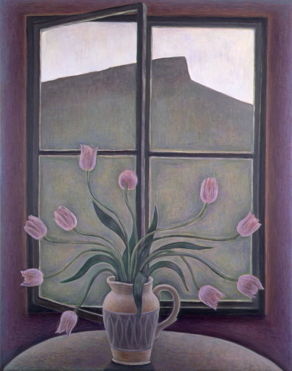 Tulpen und Felsen von Ruth Addinall