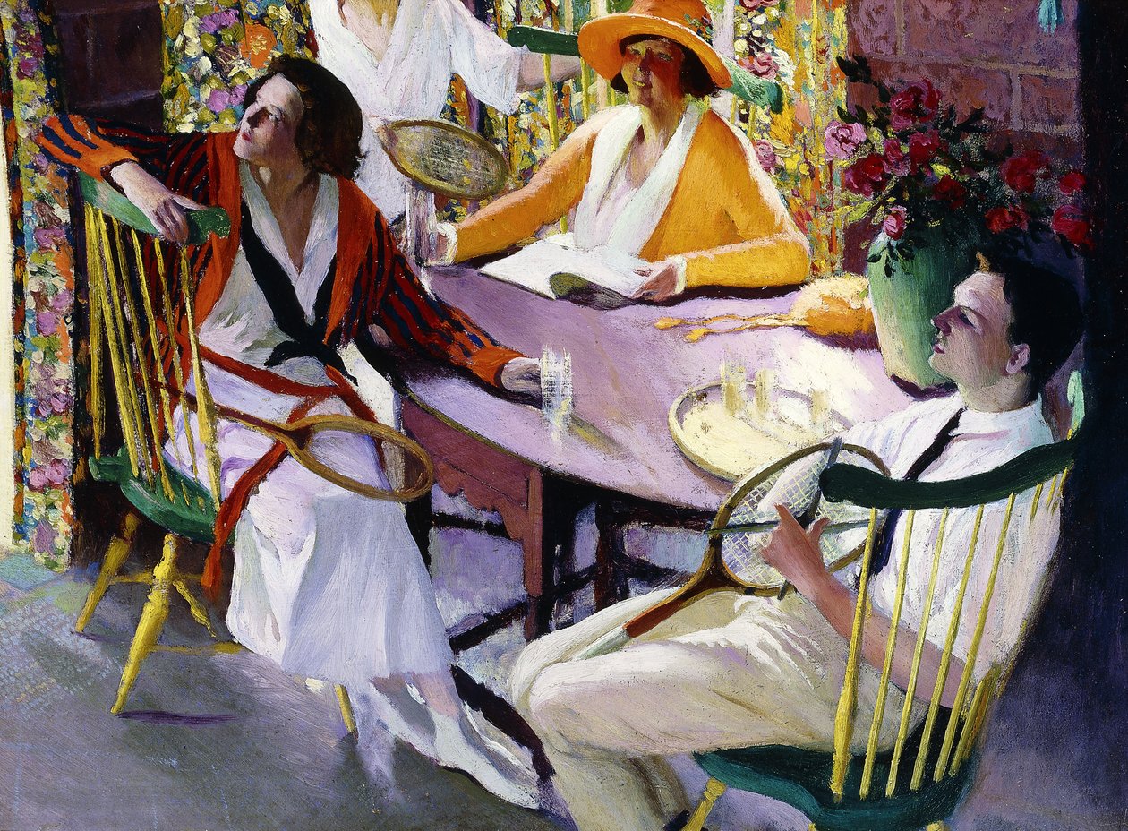 Nach dem Tennis, c.1921-25 von Rutherford Boyd
