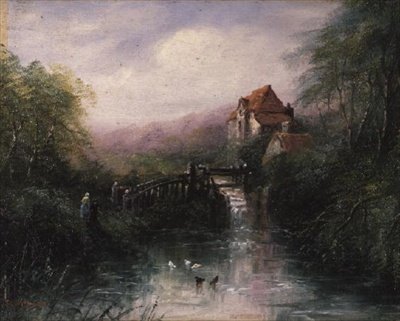 Der Mühlbach von S.L. Kilpack