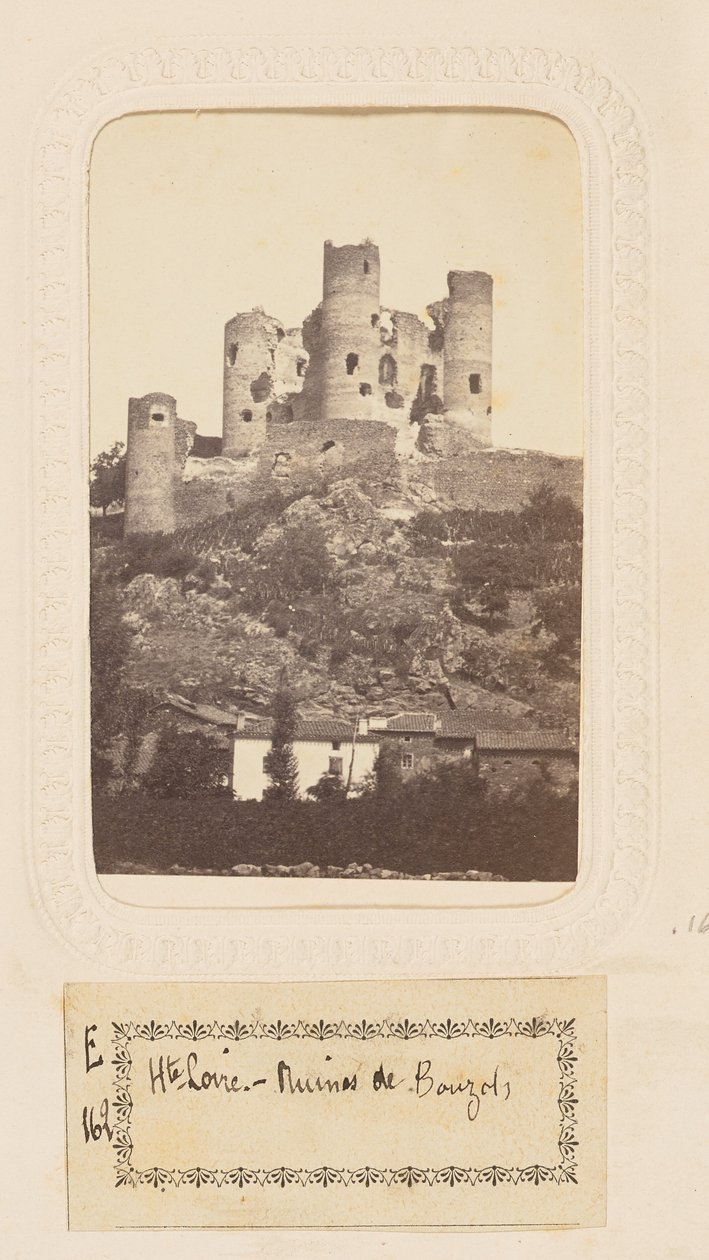 Haute-Loire - Ruinen von Bouzols von Sabatier