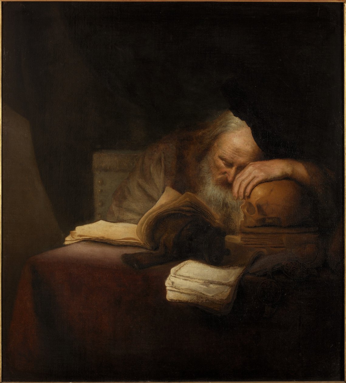 Ein Philosoph von Salomon Koninck