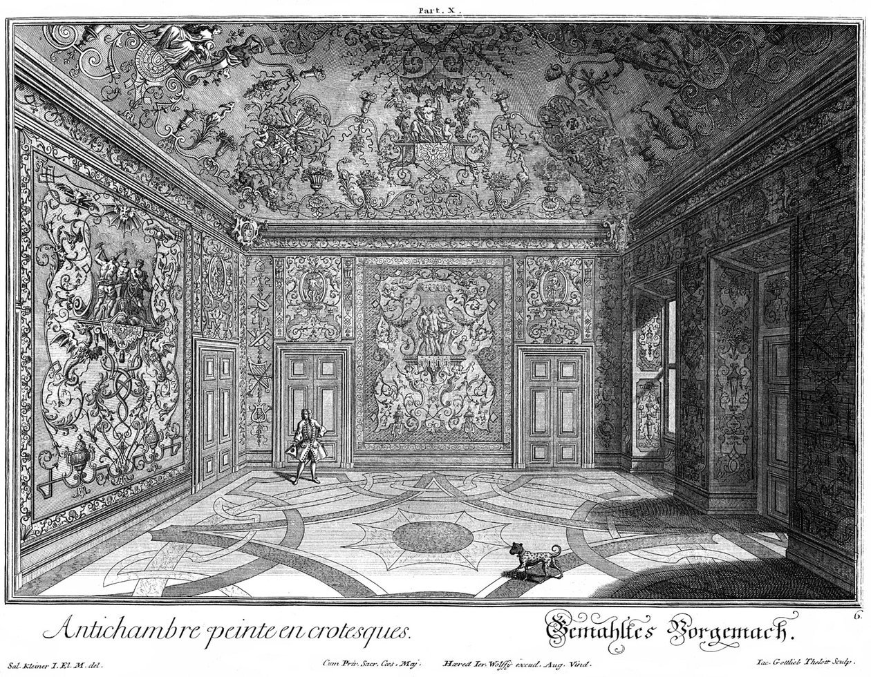 Groteskensaal von Salomon Kleiner
