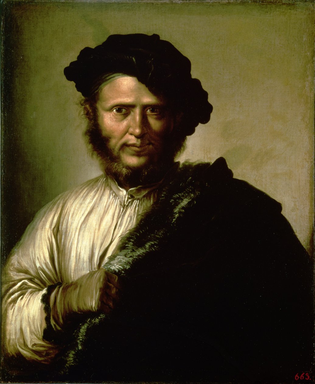 Porträt eines Mannes, 1640 von Salvator Rosa