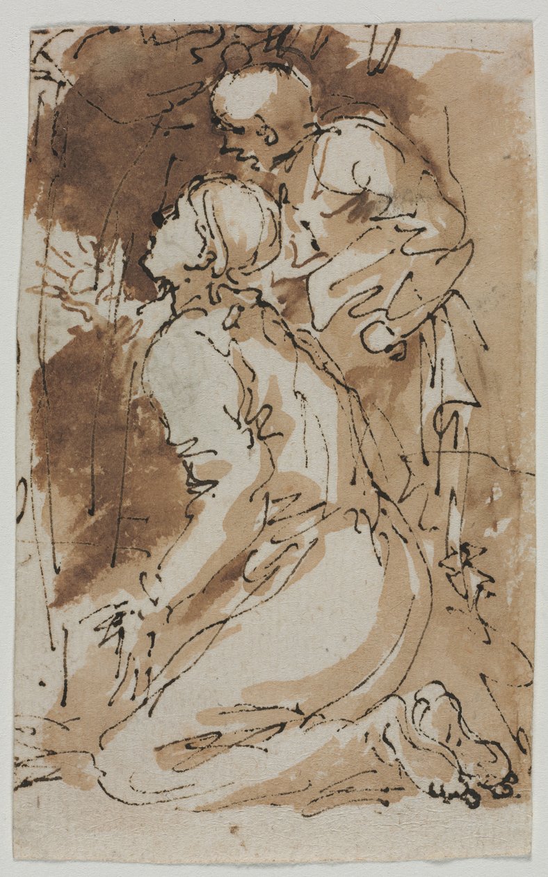 Figurenstudien, ca. 1640-1649 von Salvator Rosa