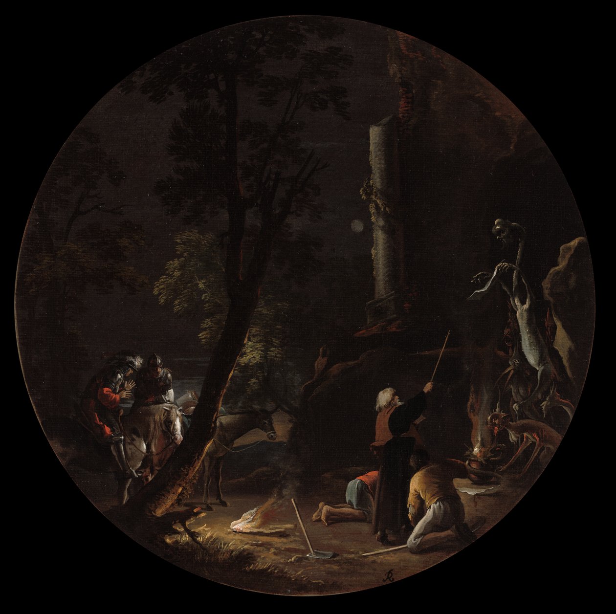 Szenen der Hexerei: Nacht, ca. 1645-1649 von Salvator Rosa