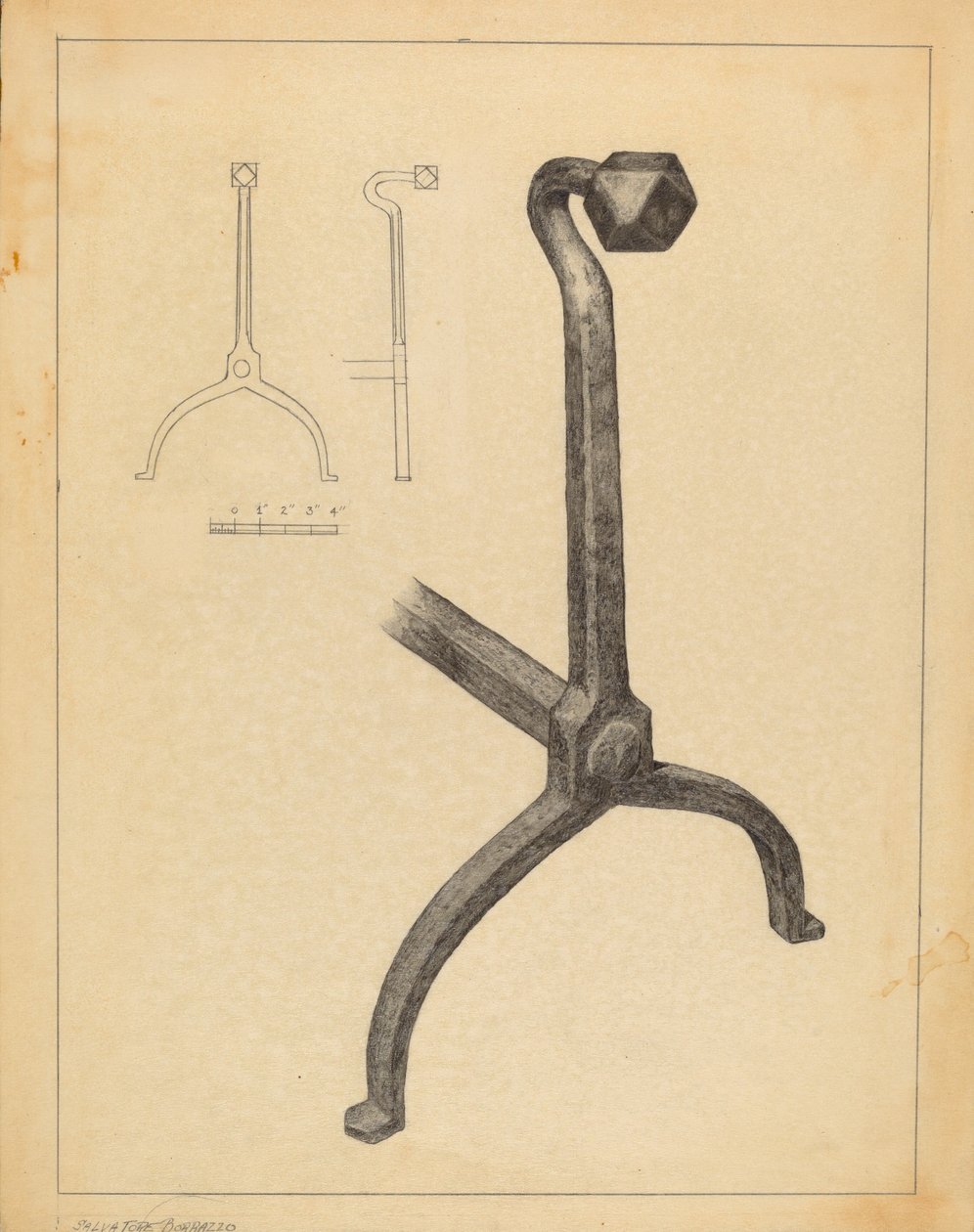 Kaminbock von Salvatore Borrazzo