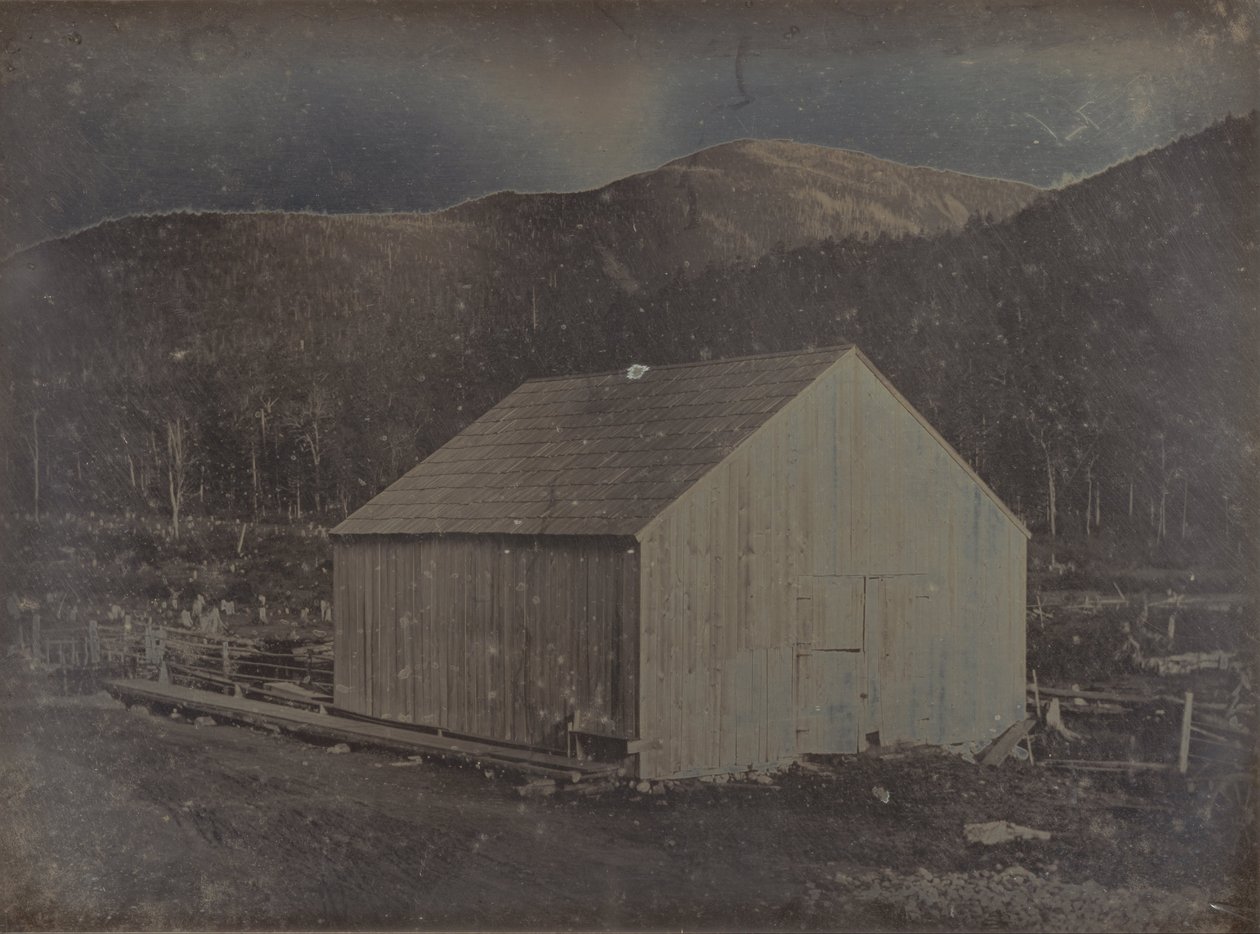 Ansicht einer Scheune in New Hampshire von Samuel A. Bemis