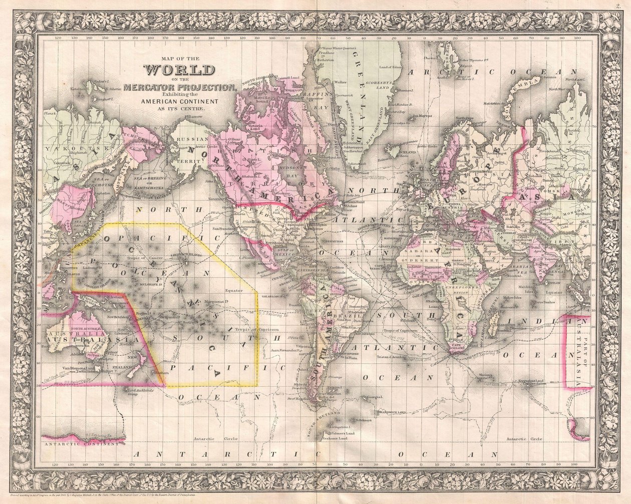 Geographicus von Samuel Augustus Mitchell