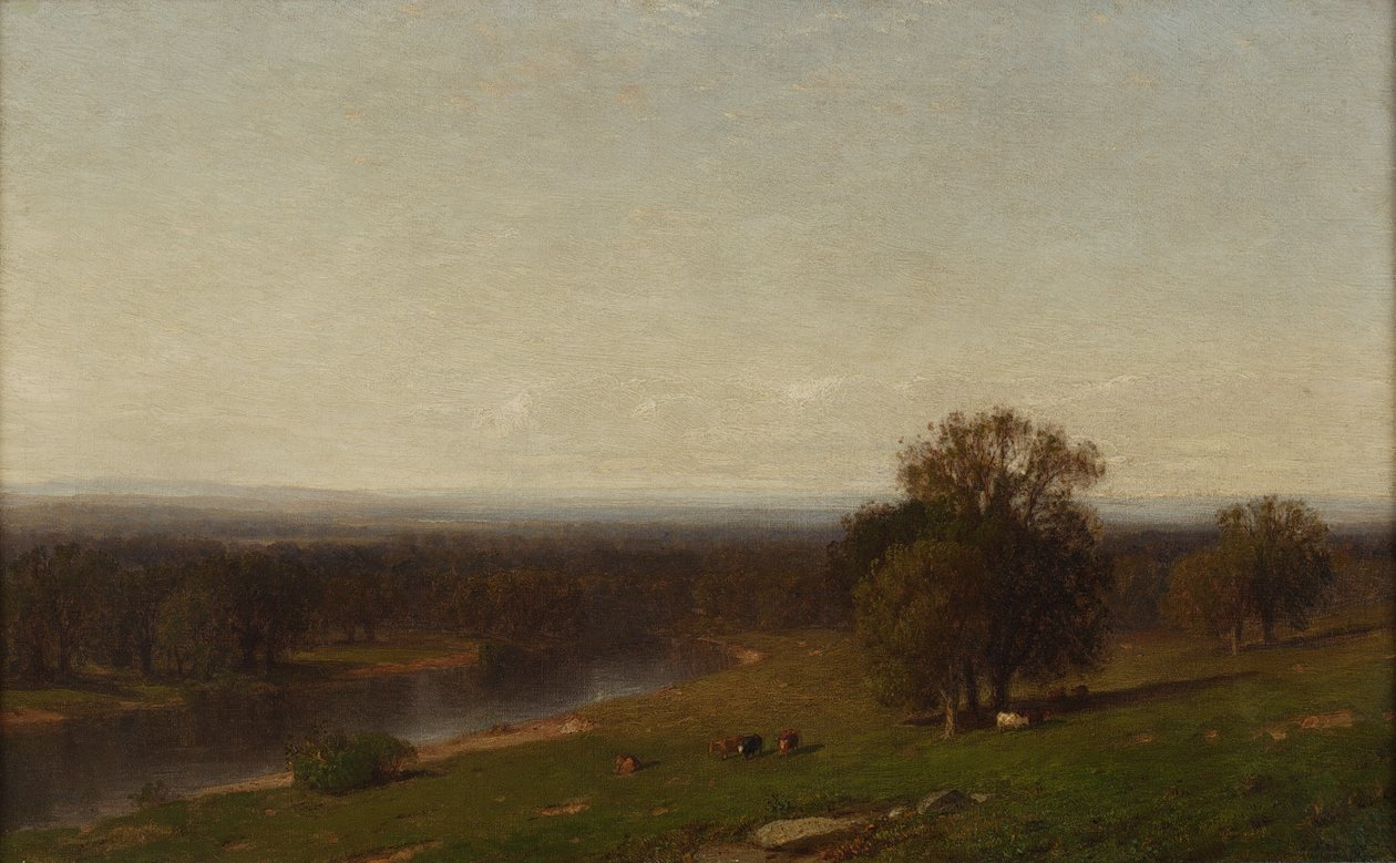 Das Genesee-Tal, New York, 1862-63 von Samuel Colman