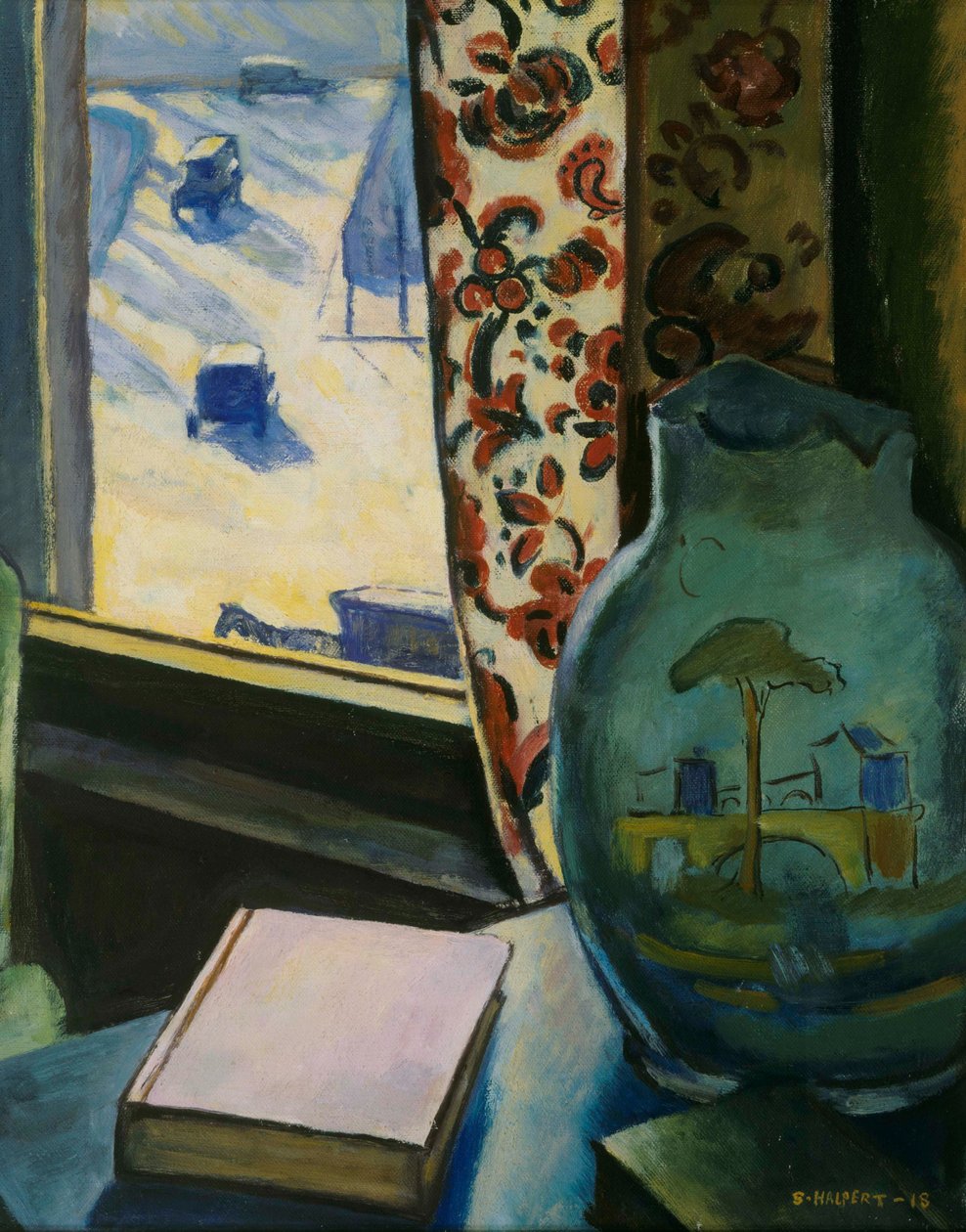Durch das Fenster von Samuel Halpert