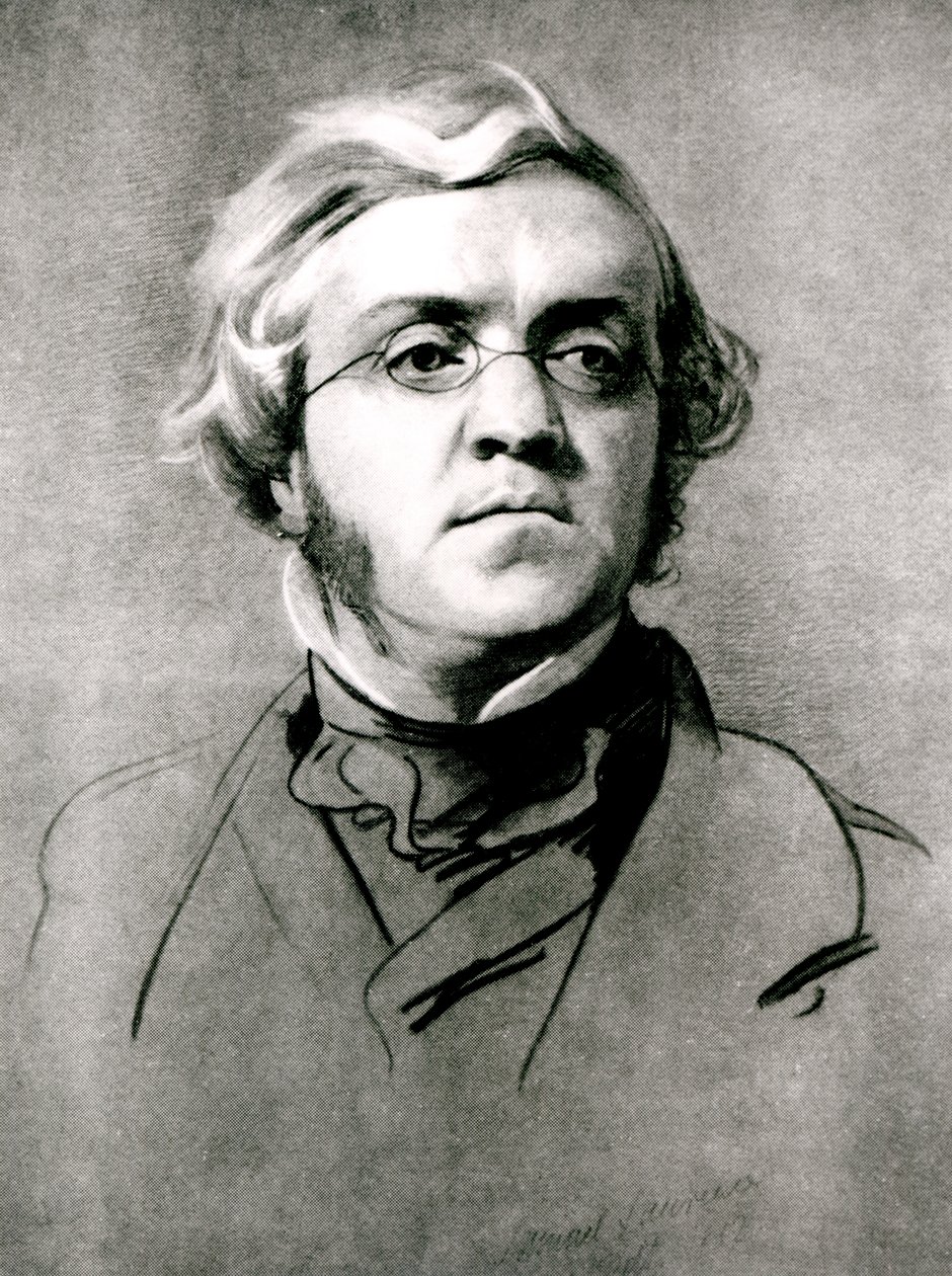 William Makepeace Thackeray von Samuel Laurence