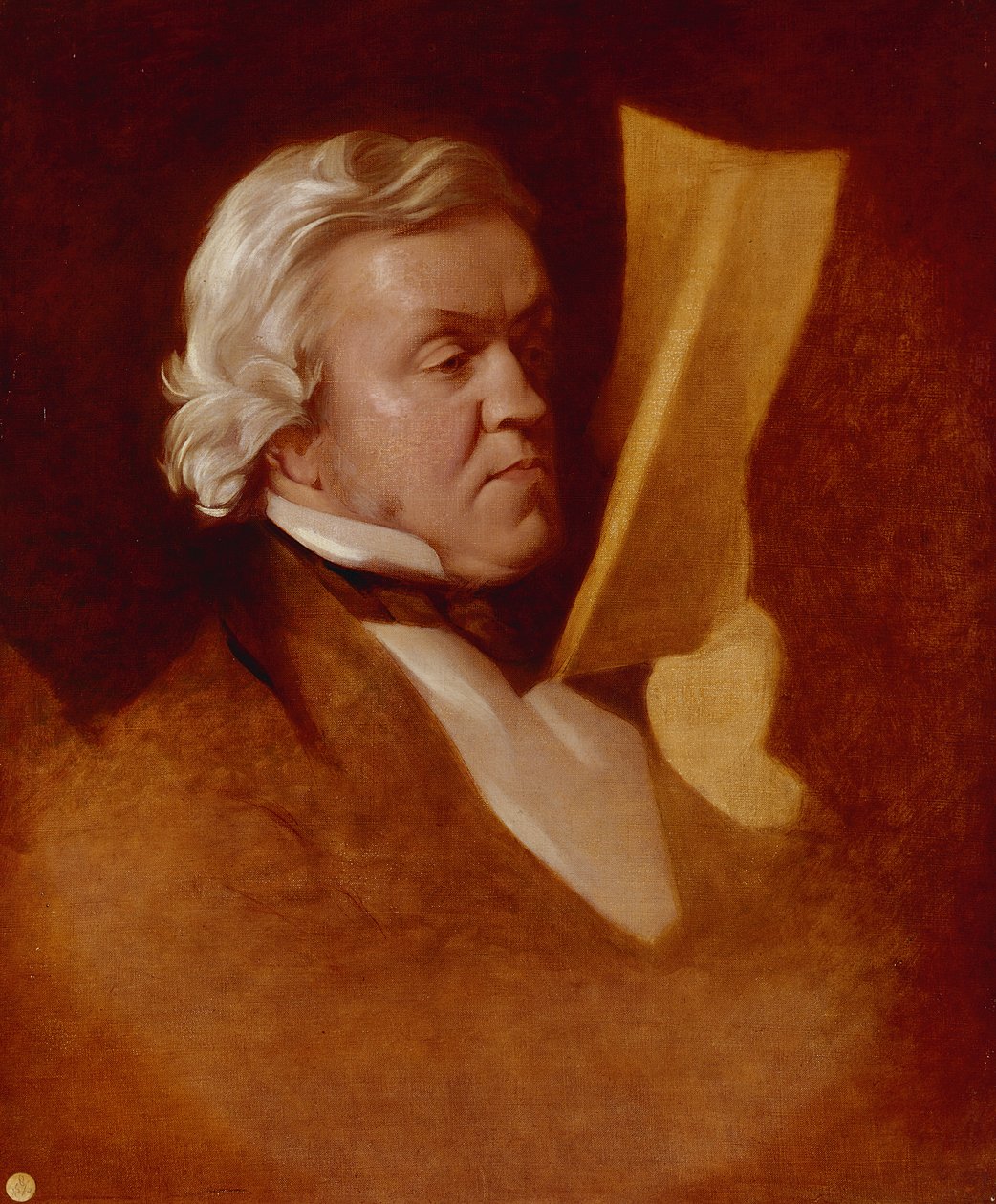 William Makepeace Thackeray, ca. 1864 von Samuel Laurence
