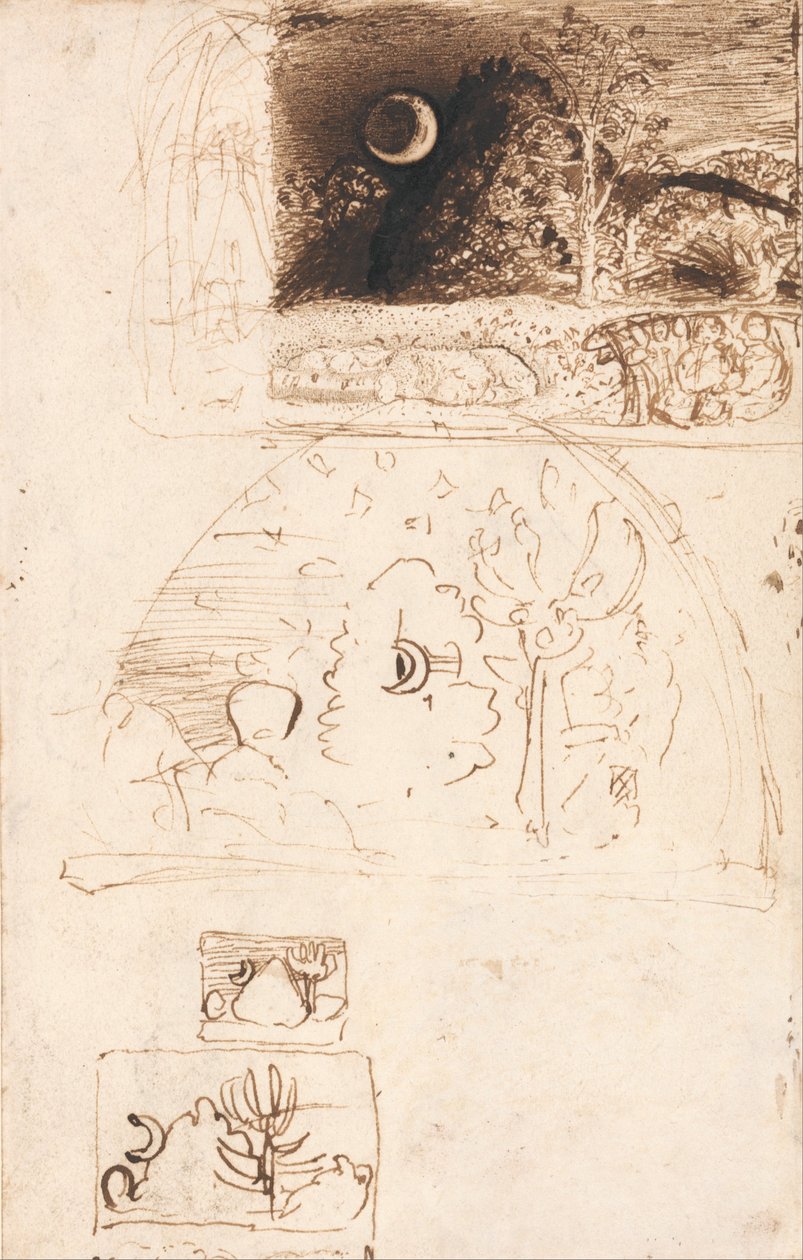 Der Halbmond von Samuel Palmer