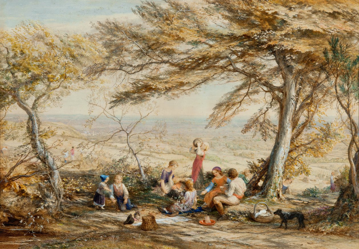Das rustikale Abendessen von Samuel Palmer