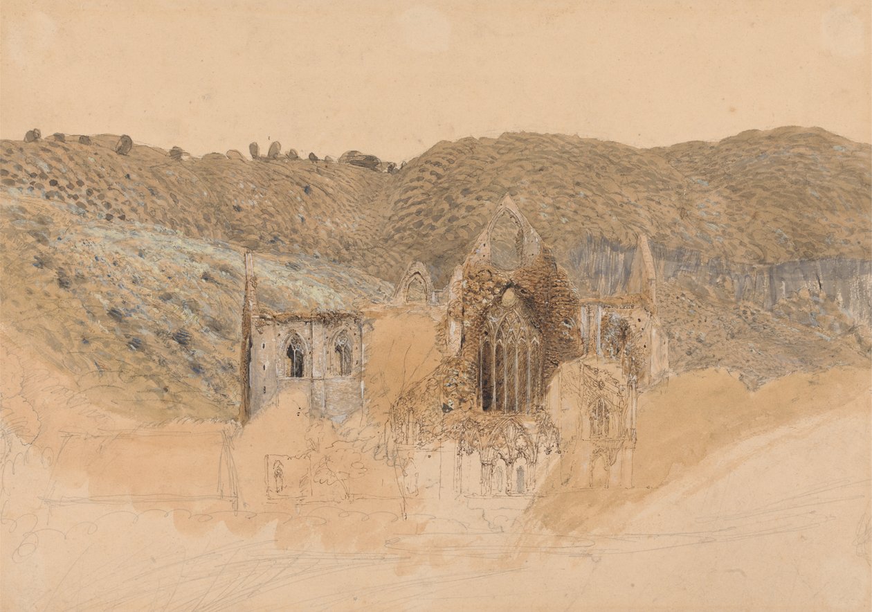 Tintern Abbey, 1835 von Samuel Palmer