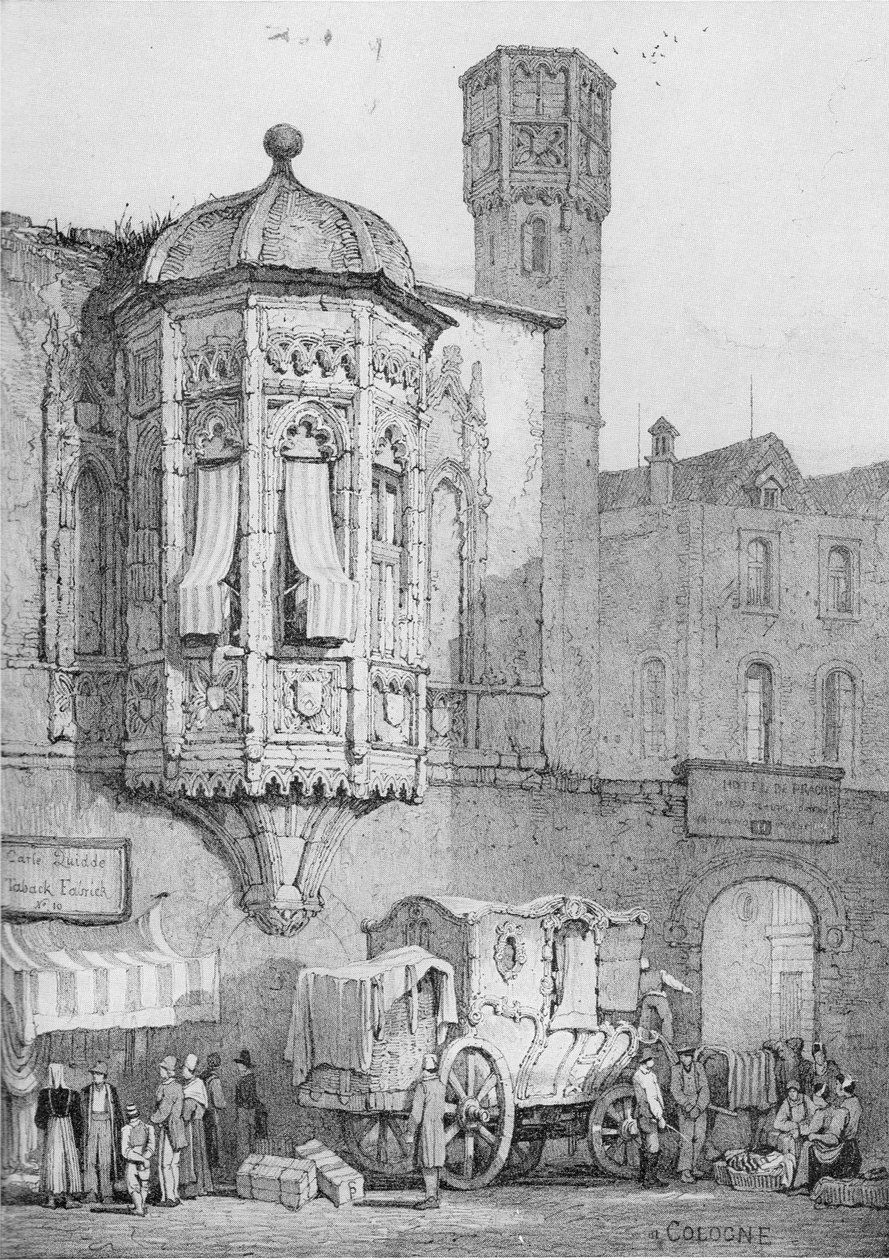 Hotel de Prague von Samuel Prout