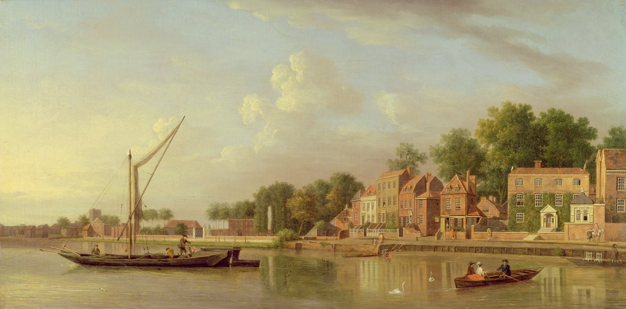 Die Themse bei Twickenham, ca. 1760 von Samuel Scott