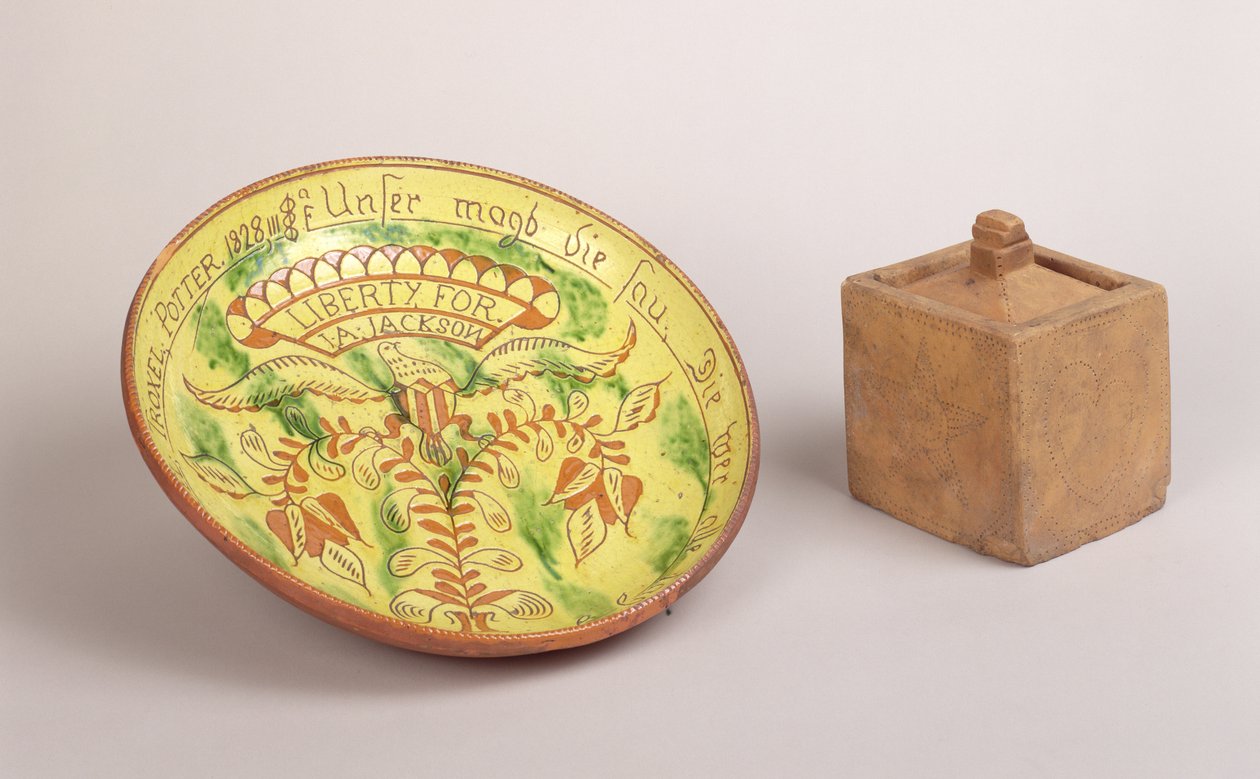 Teller, 1828 von Samuel Troxell